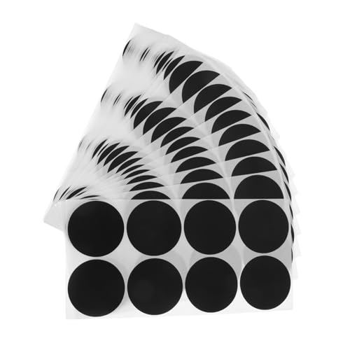TEMPNAP 50 Blatt Schwarze Runde Klebepunkte Selbstklebende Seal Stickers Beschreibbare Kleine Aufkleber für Büro Klassenzimmer und Veranstaltungsorganisation Starke Haftung Einfache TEMPNAP 50 Blatt Schwarze Runde Klebepunkte Selbstklebende Seal Stickers Beschreibbare Kleine Aufkleber für Büro Klassenzimmer und Veranstaltungsorganisation Starke Haftung Einfache von TEMPNAP