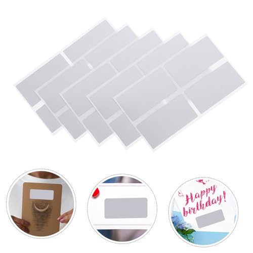 TEMPNAP 50 Stück DIY Scratch Off Sticker Selbstklebend Rechteckige Rubbelaufkleber Silber zum Beschriften und Verstecken von Überraschungen für Spiele Preise und Bastelideen TEMPNAP 50 Stück DIY Scratch Off Sticker Selbstklebend Rechteckige Rubbelaufkleber Silber zum Beschriften und Verstecken von Überraschungen für Spiele Preise und Bastelideen von TEMPNAP