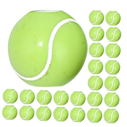 TEMPNAP 50 Stück Tennis Ball Perlen DIY Schmuckperlen für Strapazierfähige Acrylperlen Tennisform für Kreative Schmuckherstellung und Handarbeiten von TEMPNAP