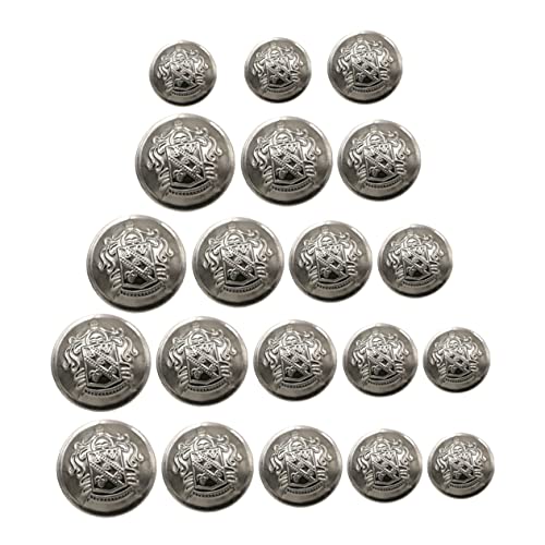 TEMPNAP 50Stücke Dekorative Messing Nähtasten Vintage Knöpfe für Anzüge und Pullover Hochwertige Langlebige Kleidungsknöpfe TEMPNAP 50Stücke Dekorative Messing Nähtasten Vintage Knöpfe für Anzüge und Pullover Hochwertige Langlebige Kleidungsknöpfe von TEMPNAP