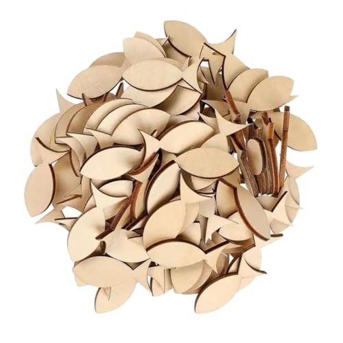 TEMPNAP 50Stücke Holzfische Unvollendete Rohlinge für DIY Kunsthandwerk Küsten Wanddekor Projekte Tischdeko Leere Holzschilder zum Bemalen Themen Dekoration TEMPNAP 50Stücke Holzfische Unvollendete Rohlinge für DIY Kunsthandwerk Küsten Wanddekor Projekte Tischdeko Leere Holzschilder zum Bemalen Themen Dekoration von TEMPNAP