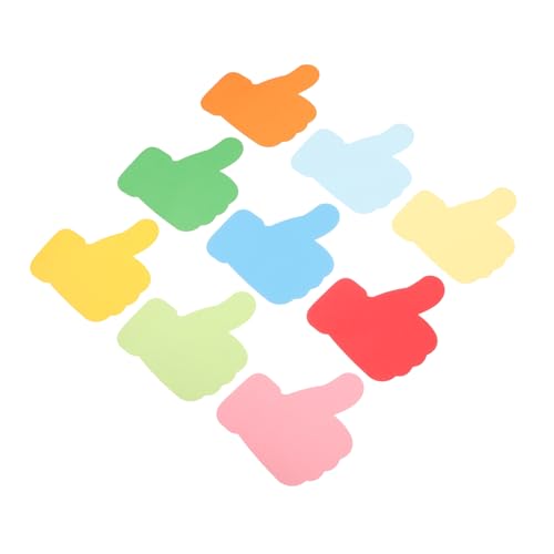 TEMPNAP 54 Stück Papierbastel Handpapierausschnitte Für Schüler Papierausschnitt Dekorationen Klassenzimmer Schüler DIY Papier Kindergarten Papierausschnitt Basteln Geformte von TEMPNAP
