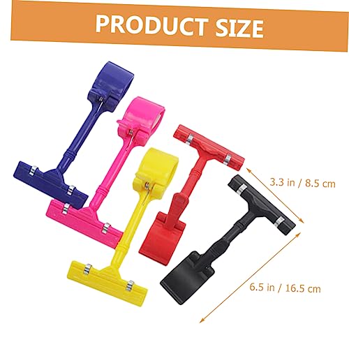 TEMPNAP 5Stücke Preisschild Clips Robuste Schildhalter für Werbung Display Clip für Geschäfte Supermärkte Menüs und Fotos und Leicht von TEMPNAP