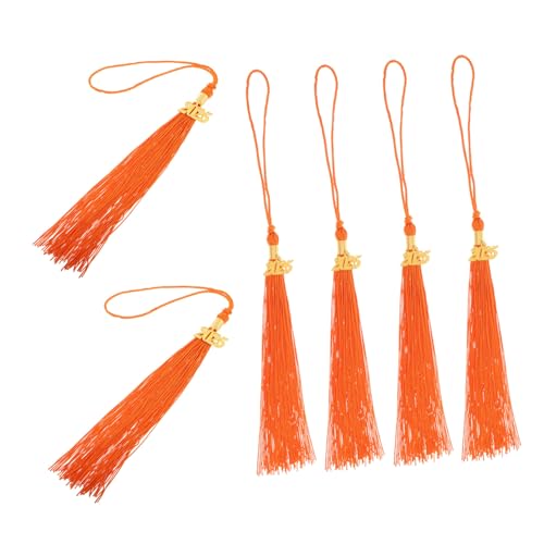 TEMPNAP 6 Stück Abschlussquasten mit Charm Stylische Quasten für Graduation Caps Abschlussfeiern und Vielseitige Dekoration für Besondere Anlässe von TEMPNAP
