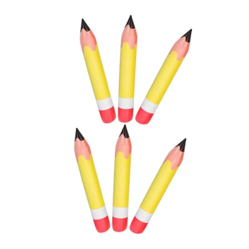 TEMPNAP 6 Stück Aufblasbare Bleistift Dekoration Dekorationen Klobige Requisiten Große Jumbo Bleistifte Bleistift Riesiger Bleistift Klassenzimmer Partyzubehör Back To TEMPNAP 6 Stück Aufblasbare Bleistift Dekoration Dekorationen Klobige Requisiten Große Jumbo Bleistifte Bleistift Riesiger Bleistift Klassenzimmer Partyzubehör Back To von TEMPNAP
