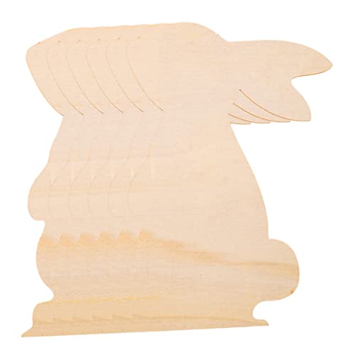 TEMPNAP 6 Stück Holzspäne in Hasenform Beflockter Hase Party Stichworte Basteln Verzierungen Für Das Handwerk Häschen Zeug Kaninchen Brauner Hase Ausgeschnitten Plüschhasen TEMPNAP 6 Stück Holzspäne in Hasenform Beflockter Hase Party Stichworte Basteln Verzierungen Für Das Handwerk Häschen Zeug Kaninchen Brauner Hase Ausgeschnitten Plüschhasen von TEMPNAP