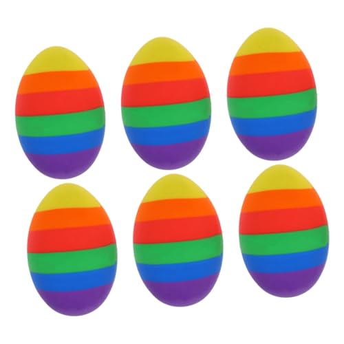 TEMPNAP 6 Stück Osterei-Radiergummi Ostereier Radiergummis Ostergeschenke Radiergummizubehör für die Schule Neuartige Mini-Radiergummis süße Mini-Radierer kreativer Radiergummi TEMPNAP 6 Stück Osterei-Radiergummi Ostereier Radiergummis Ostergeschenke Radiergummizubehör für die Schule Neuartige Mini-Radiergummis süße Mini-Radierer kreativer Radiergummi von TEMPNAP