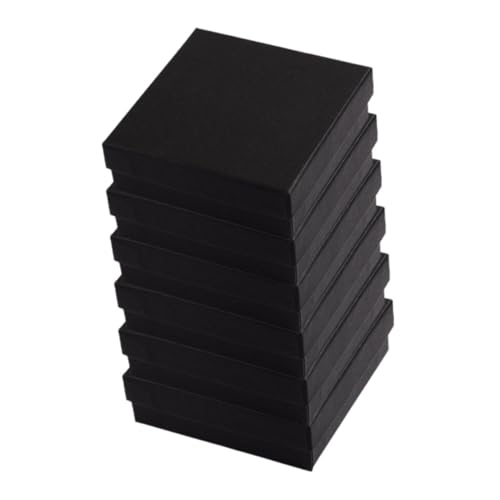 TEMPNAP 6 Stück Schmuck Geschenkbox mit Deckel Leckagesicherer Schmuck Organizer mit Schwamm einlage Aufbewahrung für Ringe Ohrringe Halsketten Tragbare Schmuckverpackung TEMPNAP 6 Stück Schmuck Geschenkbox mit Deckel Leckagesicherer Schmuck Organizer mit Schwamm einlage Aufbewahrung für Ringe Ohrringe Halsketten Tragbare Schmuckverpackung von TEMPNAP