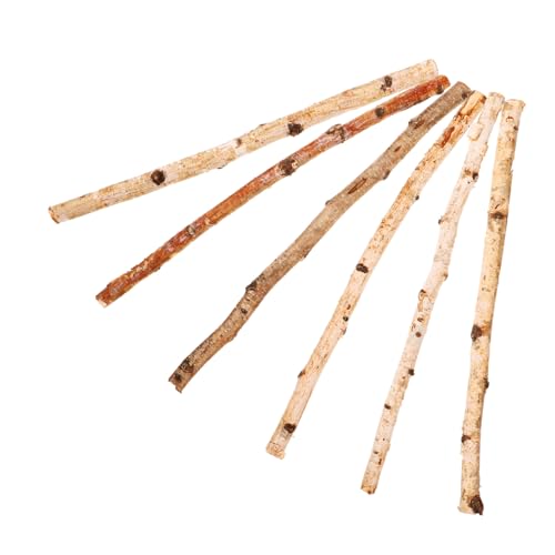 TEMPNAP 6 Stück Teiliges Natürliche Holzstäbe Lang Ø Unbehandelte Bastelzweige für DIY Dekoration Handarbeit Kreativprojekte Naturbelassene Holzdübel für Blumenarrangements und Festdeko TEMPNAP 6 Stück Teiliges Natürliche Holzstäbe Lang Ø Unbehandelte Bastelzweige für DIY Dekoration Handarbeit Kreativprojekte Naturbelassene Holzdübel für Blumenarrangements und Festdeko von TEMPNAP