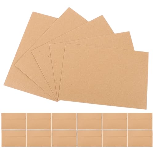 TEMPNAP 60 Stück Hochwertige Einladungskartenumschläge Selbstklebend Design für Hochzeitseinladungen Karten und Fotos Kraftpapier Vielseitig Einsetzbar TEMPNAP 60 Stück Hochwertige Einladungskartenumschläge Selbstklebend Design für Hochzeitseinladungen Karten und Fotos Kraftpapier Vielseitig Einsetzbar von TEMPNAP