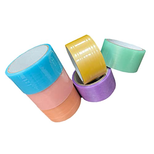 TEMPNAP 6Rollen Klebrige Spielzeugbänder Farbige Klebebänder für DIY Projekte Basteln und Stressabbau für Erwachsene TEMPNAP 6Rollen Klebrige Spielzeugbänder Farbige Klebebänder für DIY Projekte Basteln und Stressabbau für Erwachsene von TEMPNAP