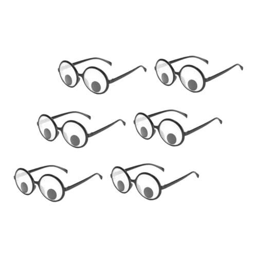 TEMPNAP 6Stücke Kreative Partybrille mit Beweglichen Augäpfeln Lustige Sonnenbrille für für Kostümpartys Halloween Bühnenaufführungen TEMPNAP 6Stücke Kreative Partybrille mit Beweglichen Augäpfeln Lustige Sonnenbrille für für Kostümpartys Halloween Bühnenaufführungen von TEMPNAP