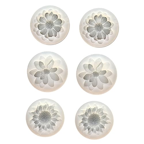 TEMPNAP 6Stücke Teiliges Blütenharz Silikonform Epoxidharz Gießformen für DIY Schmuckherstellung Flexible und Vielseitige Formen für Bastelprojekte für TEMPNAP 6Stücke Teiliges Blütenharz Silikonform Epoxidharz Gießformen für DIY Schmuckherstellung Flexible und Vielseitige Formen für Bastelprojekte für von TEMPNAP