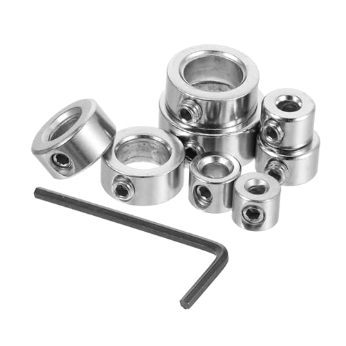 TEMPNAP 8 Stück Teiliges Set aus Bohrer Stoppringen zur Präzisen Bohrtiefe Fixierung Holzprojekten Verstellbarem Schlüssel für Einfache Handhabung Anpassung TEMPNAP 8 Stück Teiliges Set aus Bohrer Stoppringen zur Präzisen Bohrtiefe Fixierung Holzprojekten Verstellbarem Schlüssel für Einfache Handhabung Anpassung von TEMPNAP