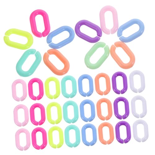 TEMPNAP 800Stücke Acryl Verbindungsringe Schnelle Linkanschlüsse für DIY Geldbörsenkette Armbänder Dekorationen Langlebig und Wiederverwendbar Farben Erhältlich TEMPNAP 800Stücke Acryl Verbindungsringe Schnelle Linkanschlüsse für DIY Geldbörsenkette Armbänder Dekorationen Langlebig und Wiederverwendbar Farben Erhältlich von TEMPNAP