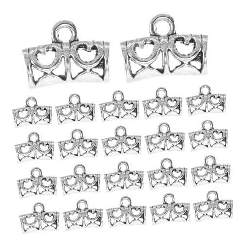 TEMPNAP 85 Stück Retro Schmuckzubehör DIY Handgemachte und Armbänder Robuste Verbindungsringe Legierung für Kreative Schmuckherstellung von TEMPNAP