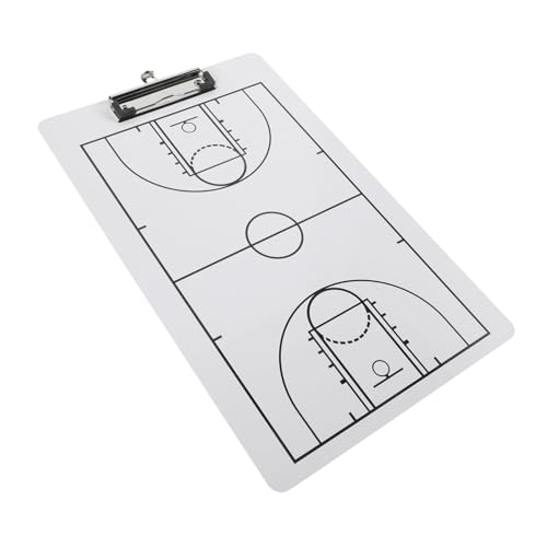 TEMPNAP Basketball Taktikboard Doppelseitig Wiederverwendbar Leicht Tragbar für Trainer Basketball Coaching Board Match Analyse Zeichenbrett TEMPNAP Basketball Taktikboard Doppelseitig Wiederverwendbar Leicht Tragbar für Trainer Basketball Coaching Board Match Analyse Zeichenbrett von TEMPNAP