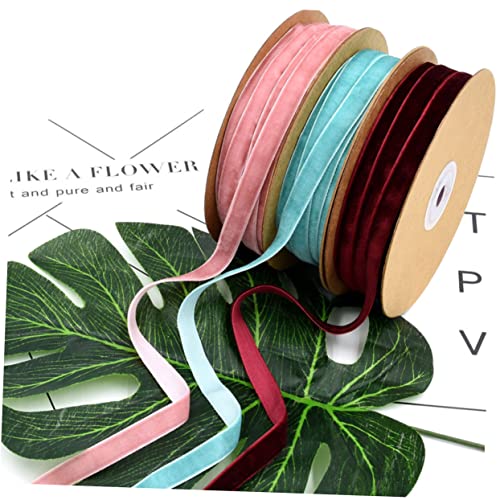 TEMPNAP Breites Einseitiges nicht Elastisches Pflanzengeflocktes Geschenkband Weinrot Dekoratives Geschenkverpackungsband Strapazierfähiges Bastelband für Kleidung Haaraccessoires Schmuck TEMPNAP Breites Einseitiges nicht Elastisches Pflanzengeflocktes Geschenkband Weinrot Dekoratives Geschenkverpackungsband Strapazierfähiges Bastelband für Kleidung Haaraccessoires Schmuck von TEMPNAP