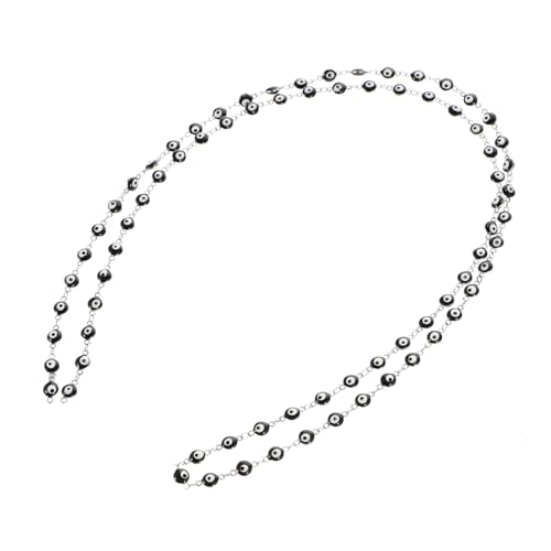 TEMPNAP Bunte Evil Eye Perlenkette aus DIY Schmuckzubehör für Armbänder Halsketten Halloween Basteln von TEMPNAP