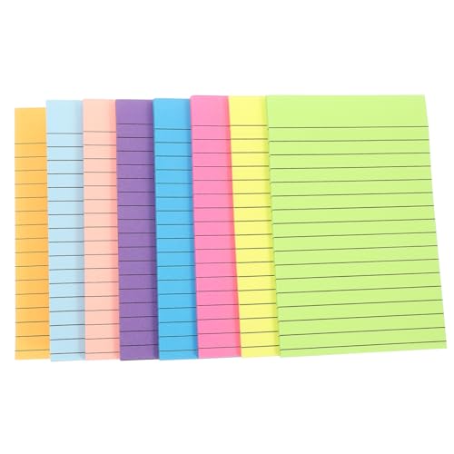 TEMPNAP Bunte Haftnotizen Farben Selbstklebende Notizzettel für Büro und Zuhause Praktische Memo Sticker für Lehrer und Büromitarbeiter TEMPNAP Bunte Haftnotizen Farben Selbstklebende Notizzettel für Büro und Zuhause Praktische Memo Sticker für Lehrer und Büromitarbeiter von TEMPNAP