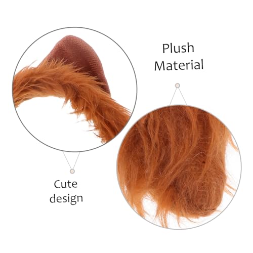 TEMPNAP Cosplay Stirnband mit Passendem Plüsch Tierkopfband für Damen und Teens Niedliches Halloween Kostüm Zubehör Vielseitiges Tier accessoire für Partys und Rollenspiele TEMPNAP Cosplay Stirnband mit Passendem Plüsch Tierkopfband für Damen und Teens Niedliches Halloween Kostüm Zubehör Vielseitiges Tier accessoire für Partys und Rollenspiele von TEMPNAP