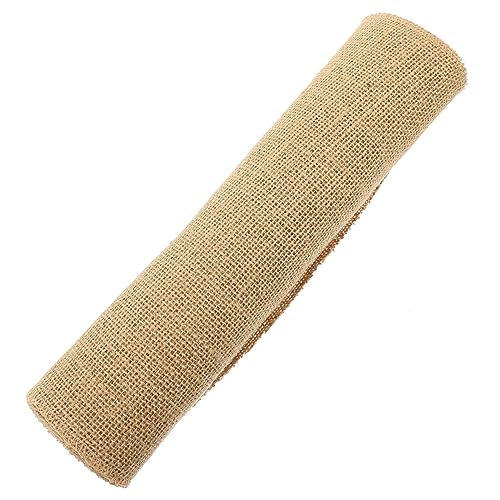 TEMPNAP DIY Flachsstreifen Naturmaterialien Dekoband für Tischläufer und Bastelprojekte für Hochzeiten Feste und DIY Dekorationen Individuell Zuschneidbar von TEMPNAP