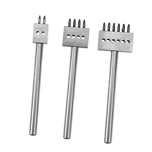TEMPNAP DIY Lochstanzer Set für Lederhandwerk Runde Prong Stanze Teiliges Werkzeug Hochwertigem für Präzise Lochung TEMPNAP DIY Lochstanzer Set für Lederhandwerk Runde Prong Stanze Teiliges Werkzeug Hochwertigem für Präzise Lochung von TEMPNAP