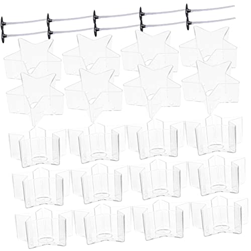 TEMPNAP DIY Star Shaped Kerzenbehälter Langlebigem Kunststoff mit Wachsboxen und Wicks für Kreative Kerzenherstellung und Dekoration TEMPNAP DIY Star Shaped Kerzenbehälter Langlebigem Kunststoff mit Wachsboxen und Wicks für Kreative Kerzenherstellung und Dekoration von TEMPNAP