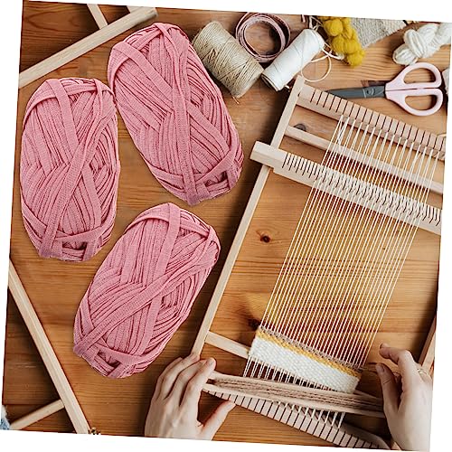 TEMPNAP DIY Strickgarn aus Mildem Handgeflochtenes Baumwollgarn für Kreative Handarbeiten Farbverlaufend Hautfreundlich und Langlebig für Puppen Teppiche und Bastelprojekte von TEMPNAP