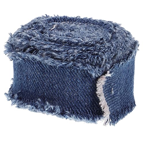 TEMPNAP Dekoratives Jeansband für DIY Projekte Geschenkverpackung und Bastelarbeiten Vielseitig Einsetzbar für Haaraccessoires Partydeko und Mehr von TEMPNAP