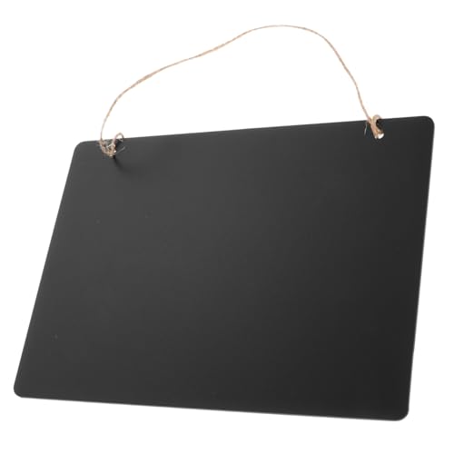 TEMPNAP Doppelseitiges Kreidetafel Schild mit Abwischbarem Nachrichtenbrett für Wanddekoration Hängendes Deko Schild aus Vielseitig Einsetzbar für Zuhause und Büro Juteseil TEMPNAP Doppelseitiges Kreidetafel Schild mit Abwischbarem Nachrichtenbrett für Wanddekoration Hängendes Deko Schild aus Vielseitig Einsetzbar für Zuhause und Büro Juteseil von TEMPNAP