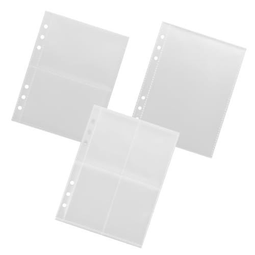 TEMPNAP Foto Schutzhüllen Klarsichthüllen für Sammelkarten Postkarten und Fotos Halbtransparent und Anzeigen von Bildern von TEMPNAP