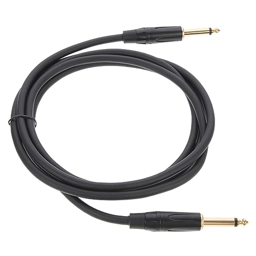 TEMPNAP Gitarrenkabel Robustes Audio Kabel für Gitarre Lange Verbindung für und Mixer für Bühne und Studio Schwarz von TEMPNAP