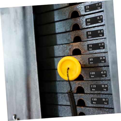 TEMPNAP Gym Equipment Weight Stickers Beschriftete Aufkleber Für Hanteln Krafttraining Vielseitige Klebeetiketten Fitnessstudio Gewichtsmarkierungen TEMPNAP Gym Equipment Weight Stickers Beschriftete Aufkleber Für Hanteln Krafttraining Vielseitige Klebeetiketten Fitnessstudio Gewichtsmarkierungen von TEMPNAP
