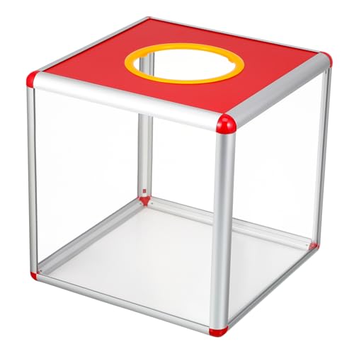 TEMPNAP Kasten Tombola-preisbox Stimmzettel Tombola-losbehälter Wohltätigkeit Streich Tickets Boxen Zeichnung Lotterieinhaber Andenken Tipp Wahlcontainer Abs Aluminiumlegierung Transparent TEMPNAP Kasten Tombola-preisbox Stimmzettel Tombola-losbehälter Wohltätigkeit Streich Tickets Boxen Zeichnung Lotterieinhaber Andenken Tipp Wahlcontainer Abs Aluminiumlegierung Transparent von TEMPNAP