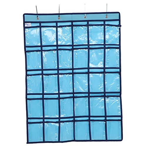 TEMPNAP Klassenzimmer Organizer Wand und Türhängend Fächer Transparente Aufbewahrungstasche für Handys Taschenrechner und Lernkarten Platzsparend und Übersichtlich für Schule und Büro TEMPNAP Klassenzimmer Organizer Wand und Türhängend Fächer Transparente Aufbewahrungstasche für Handys Taschenrechner und Lernkarten Platzsparend und Übersichtlich für Schule und Büro von TEMPNAP