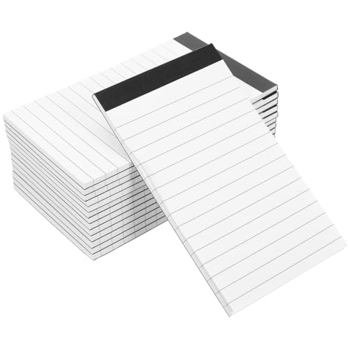TEMPNAP Kleine Notizbuch Nachfüllungen Notizblock Einlegepapier für Notizbücher Glattes und Dickes Schreibpapier für Schule und Büro von TEMPNAP