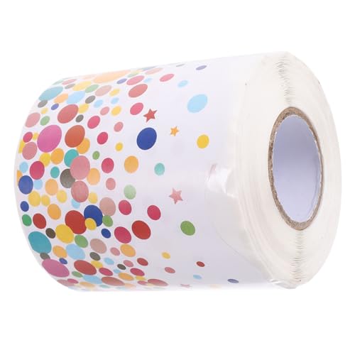 TEMPNAP Konfetti Abnehmbares Papier Bunte Zahlen Pinnwand Ränder Zierstreifen Punkte Dekorationen Punktrand Für Pinnwand Klassenzimmer Kupferplatten Aufkleber TEMPNAP Konfetti Abnehmbares Papier Bunte Zahlen Pinnwand Ränder Zierstreifen Punkte Dekorationen Punktrand Für Pinnwand Klassenzimmer Kupferplatten Aufkleber von TEMPNAP