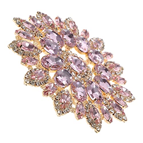 TEMPNAP Kreativer Rhinestone Patch für Kleidung DIY Applikation für Hüte Taschen und Bekleidung Geeignet zur Reparatur und Dekoration Rosa mit Golduntergrund TEMPNAP Kreativer Rhinestone Patch für Kleidung DIY Applikation für Hüte Taschen und Bekleidung Geeignet zur Reparatur und Dekoration Rosa mit Golduntergrund von TEMPNAP