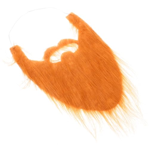 TEMPNAP Künstlicher Bart Herren Neuheit Für Männer Halloween Gefälscht Cosplay-bart-requisite Falscher Bart Partykostüm-requisiten Plüschstoff Brown TEMPNAP Künstlicher Bart Herren Neuheit Für Männer Halloween Gefälscht Cosplay-bart-requisite Falscher Bart Partykostüm-requisiten Plüschstoff Brown von TEMPNAP