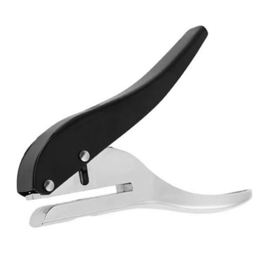 TEMPNAP Lochstanzer Einlochlocher aus Metall Ergonomisch für Papier und PVC Karten Robuster Handstanzer für Büro Schule und Zuhause Schwarz TEMPNAP Lochstanzer Einlochlocher aus Metall Ergonomisch für Papier und PVC Karten Robuster Handstanzer für Büro Schule und Zuhause Schwarz von TEMPNAP