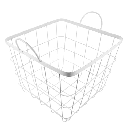 TEMPNAP Metall Lagerkorb für Vielseitige Aufbewahrung Kosmetik Organizer im Rustikalen Design für Schlafzimmer Büro und Mittelgroß für Kleidung TEMPNAP Metall Lagerkorb für Vielseitige Aufbewahrung Kosmetik Organizer im Rustikalen Design für Schlafzimmer Büro und Mittelgroß für Kleidung von TEMPNAP