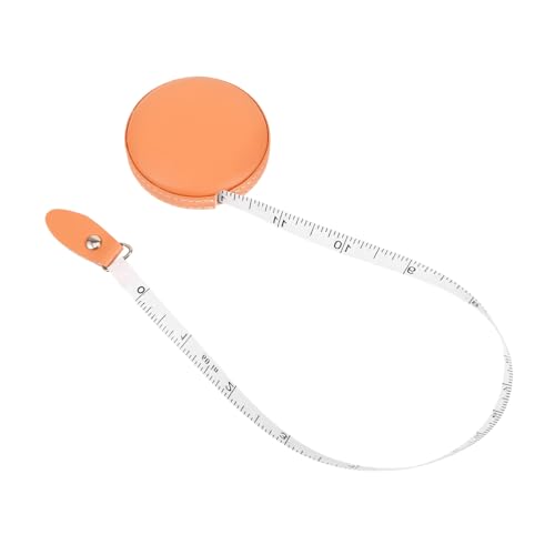 TEMPNAP Mini PU Leder Maßband Einziehbar Doppelseitig Körpermaßband Tragbar Präzises Rollmeter für Nähen und Handwerk Robustes Pocket Tape Measure mit Komfortabler Haptik Kompakt für von TEMPNAP