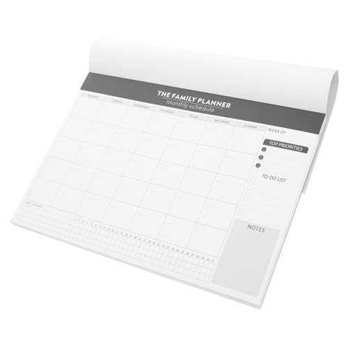 TEMPNAP Monatsplan-Notizblock Checklistenplaner für Aufgabe Tracker wöchentlich Monatsplaner Tragbarer Planer Wochenplan Notizblock Checkliste für die Tagesordnung groß Papier Black TEMPNAP Monatsplan-Notizblock Checklistenplaner für Aufgabe Tracker wöchentlich Monatsplaner Tragbarer Planer Wochenplan Notizblock Checkliste für die Tagesordnung groß Papier Black von TEMPNAP