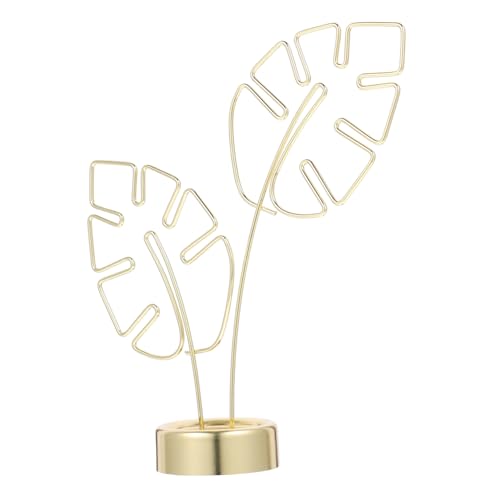 TEMPNAP Monstera Form Kartenhalter für Fotos und Notizen Dekorative Tischdekoration für Hochzeiten Partys und Stabiler Memo Stand mit Platz für Karten und Bilder TEMPNAP Monstera Form Kartenhalter für Fotos und Notizen Dekorative Tischdekoration für Hochzeiten Partys und Stabiler Memo Stand mit Platz für Karten und Bilder von TEMPNAP