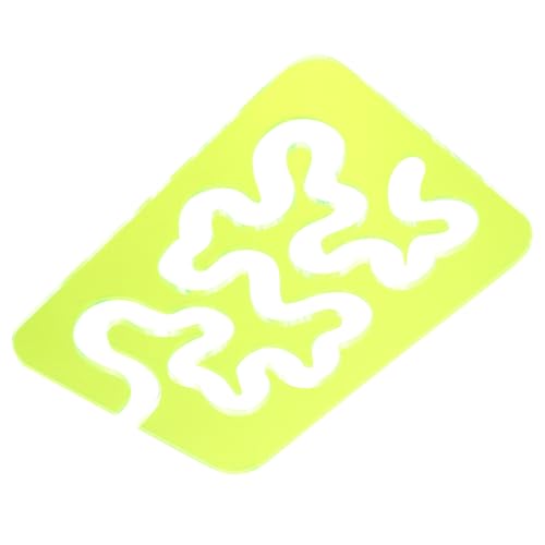 TEMPNAP Multifunktionale Acryl Patchwork Schablone Quilting Lineal DIY Nähen Vorlage für Präzises Abmessen und Schneiden als Quilting Werkzeug für Anfänger und Bastler von TEMPNAP