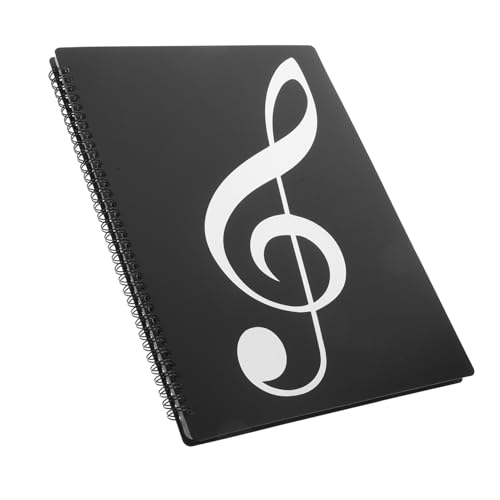 TEMPNAP Musiknotenordner mit Tragbarer Aktenordner für Lehrer und Musiker für Klavier Gitarre Leicht und für Organisation von Notenblättern von TEMPNAP