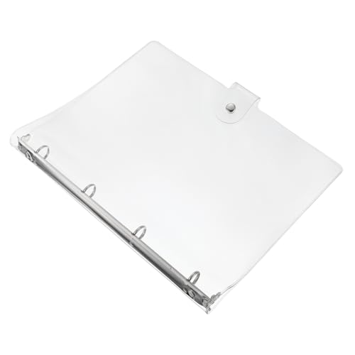 TEMPNAP Notebook Cover Transparent Kunststoff Hülle für Notizbuch mit Löchern Praktischer und Sicherer Schutz für Ihre Unterlagen für Schule und Büro von TEMPNAP