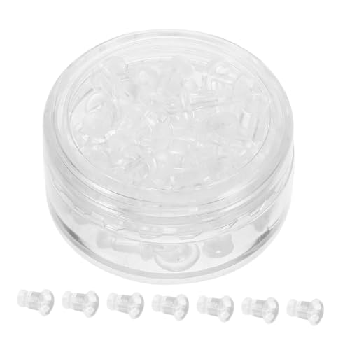 TEMPNAP Ohrring Verschlüsse Transparent Ohrstöpselkappen für Sicheren Halt Hypoallergen DIY Ohrringe für Schwere Ohrringe und Reparaturen TEMPNAP Ohrring Verschlüsse Transparent Ohrstöpselkappen für Sicheren Halt Hypoallergen DIY Ohrringe für Schwere Ohrringe und Reparaturen von TEMPNAP