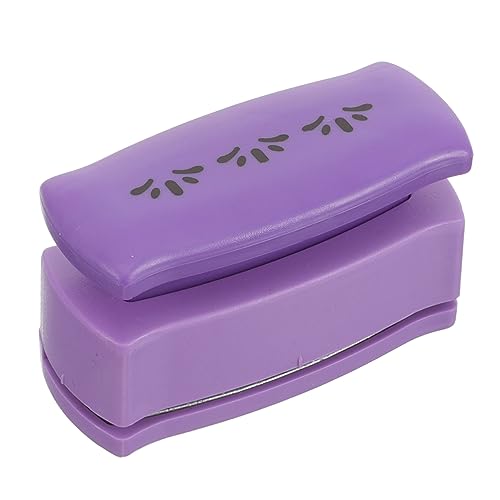 TEMPNAP Papierstanzer für Scrapbooking und DIY Projekte Handgehaltener Motivlocher Langlebig und Praktisch für Kreative Bastelarbeiten Geeignet für Fotoalben Tagebücher Zufällige Farbe von TEMPNAP